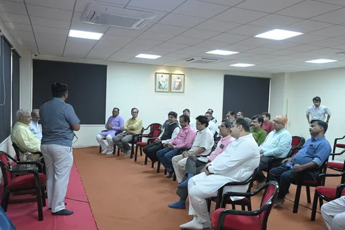 Sunilji Ambekar with Channel Heads 5